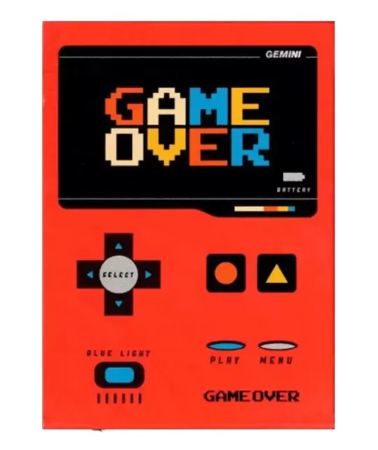 Game Over Red – Cărți de joc premium | Emagie.ro