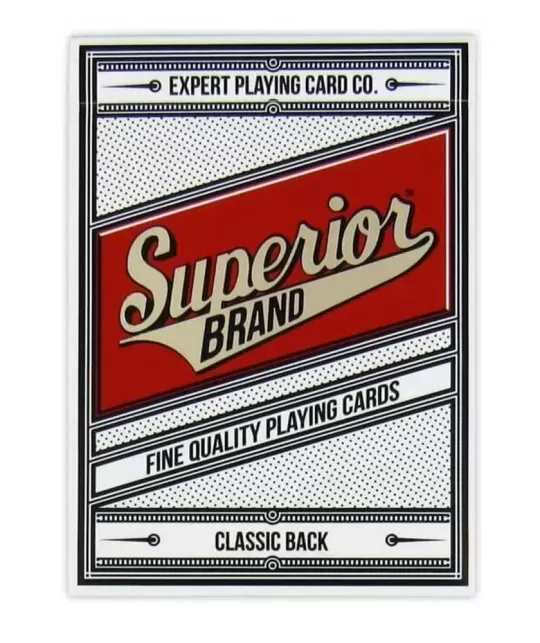 Superior Red – Cărți de joc premium | Emagie.ro