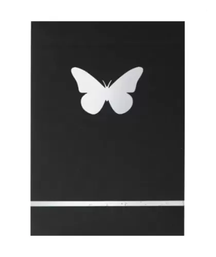 Butterfly Black Silver Gilded Marked – Cărți de joc premium | Emagie.ro