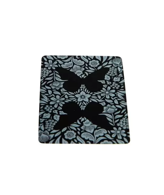 Butterfly Black Silver Gilded Marked – Cărți de joc premium | Emagie.ro
