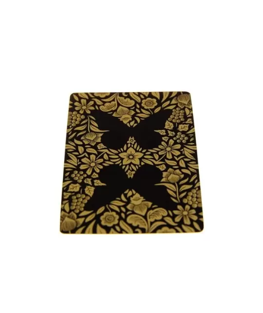 Butterfly Black Gold Gilded Marked – Cărți de joc premium | Emagie.ro