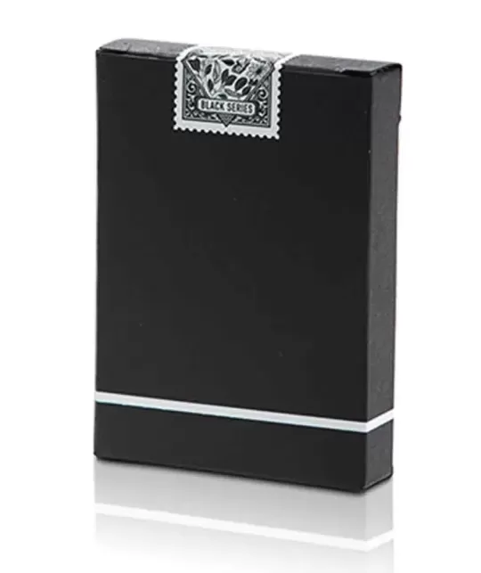 Butterfly Black - White Gilded NotMarked – Cărți de joc premium | Emagie.ro