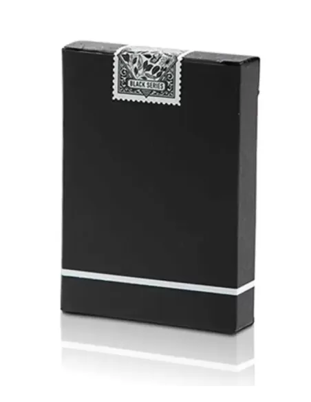 Butterfly Black - White Gilded NotMarked – Cărți de joc premium | Emagie.ro