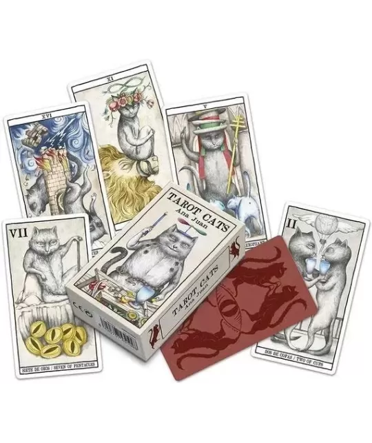 CATS BY ANA JUAN – Set tarot elegant | Emagie.ro