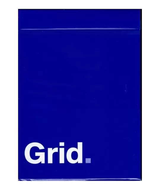 Grid Series Two - Typographic Playing Cards exclusiviste | Emagie.ro