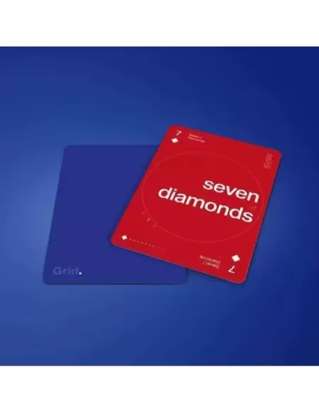 Grid Series Two - Typographic Playing Cards exclusiviste | Emagie.ro