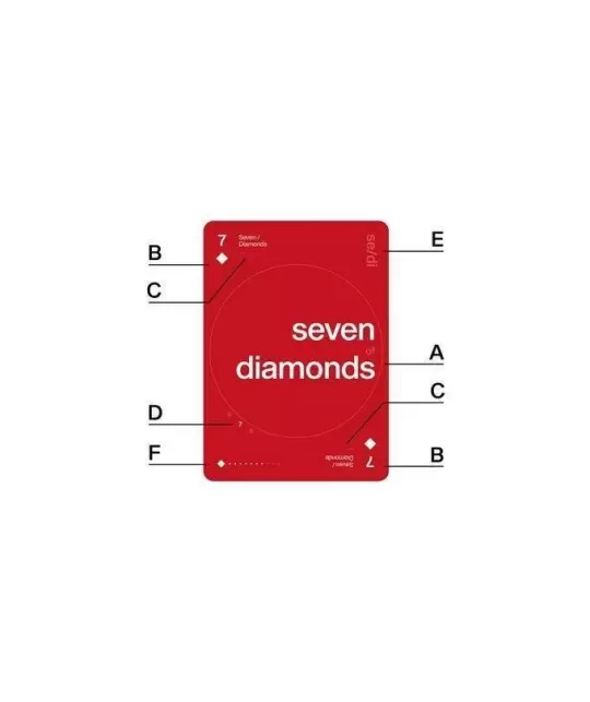 Grid Series Two - Typographic Playing Cards exclusiviste | Emagie.ro