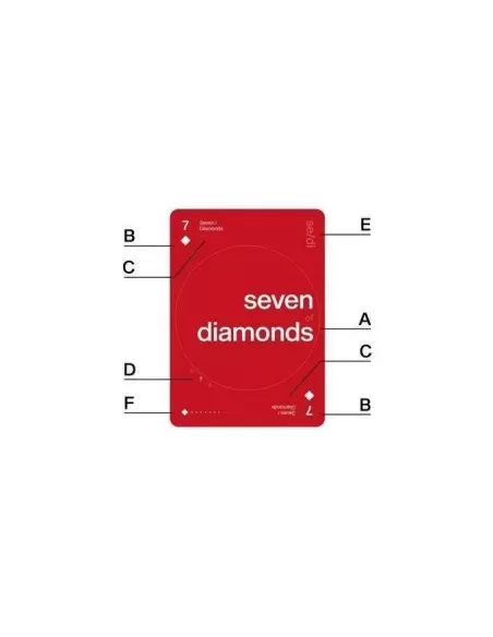 Grid Series Two - Typographic Playing Cards exclusiviste | Emagie.ro