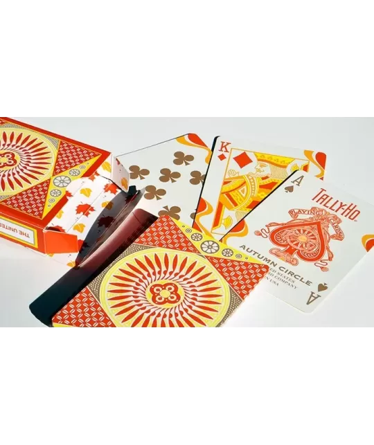 Tally-Ho Autumn Circle Back – Cărți de joc premium | Emagie.ro