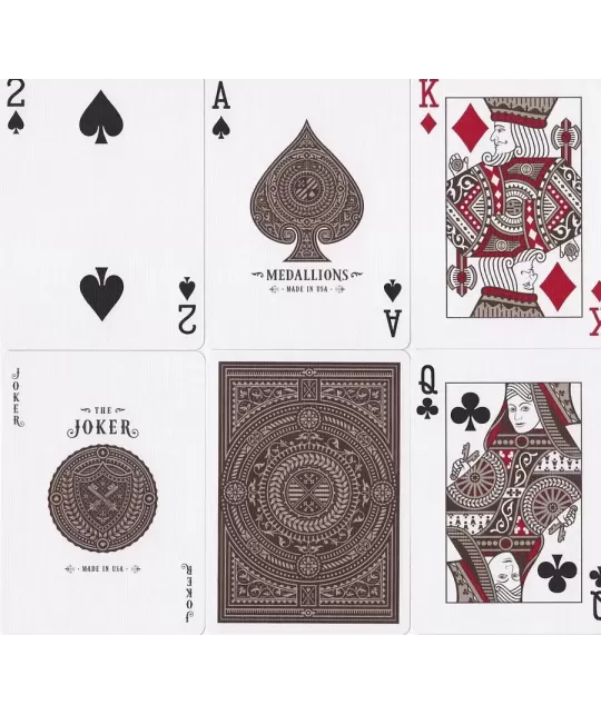 Medallions by Theory 11 – Cărți de joc premium | Emagie.ro