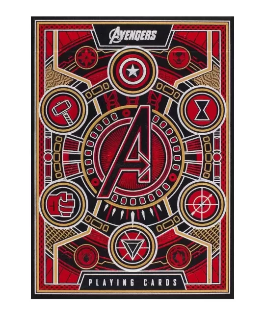 Avengers Red – Premium Playing Cards | Emagie.ro