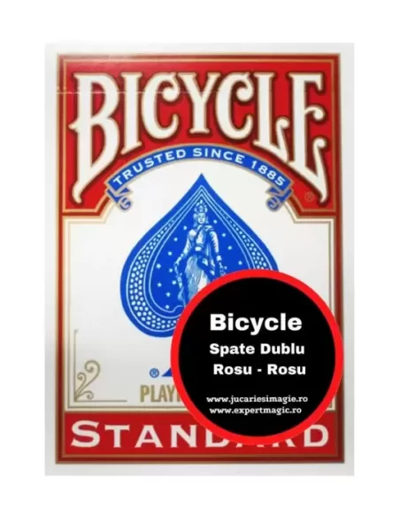 Bicycle Spate Dublu Rosu – Cărți de joc premium | Emagie.ro