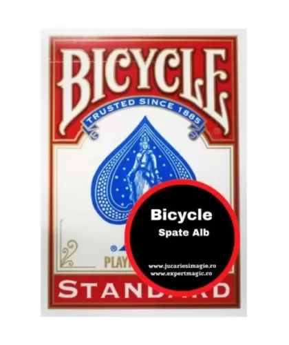 Bicycle Spate Alb – Cărți de joc standard | Emagie.ro