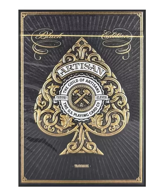 Artisan by Theory 11 (Negru) – Cărți de joc premium | Emagie.ro