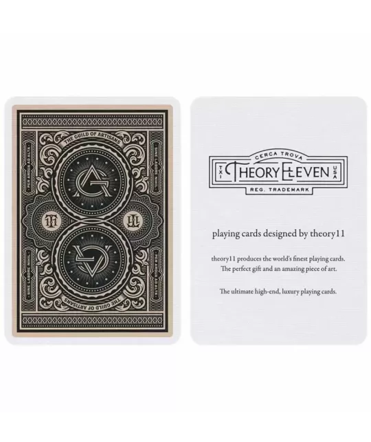 Artisan by Theory 11 (Negru) – Cărți de joc premium | Emagie.ro