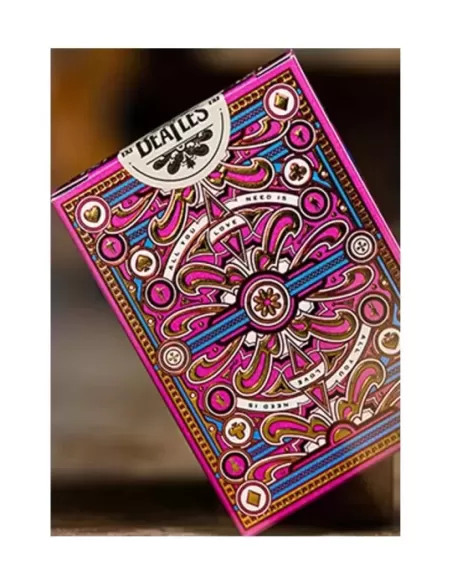 The Beatles Pink by theory11 – Premium Playing Cards | Emagie.ro