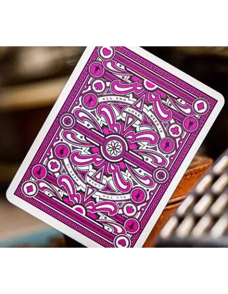 The Beatles Pink by theory11 – Premium Playing Cards | Emagie.ro