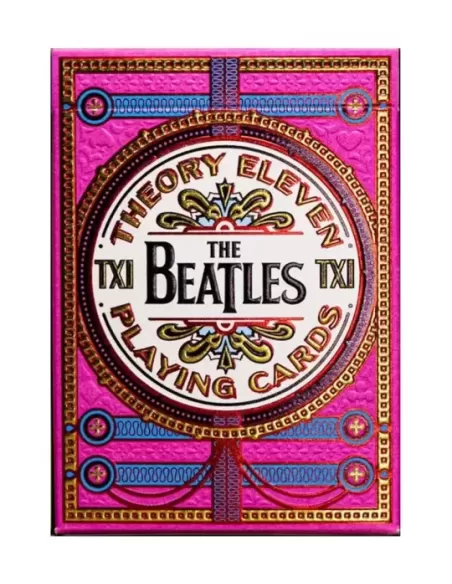 The Beatles Pink by theory11 – Premium Playing Cards | Emagie.ro
