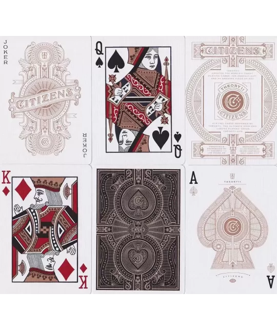 Citizens Theory11 – Cărți de joc premium | Emagie.ro