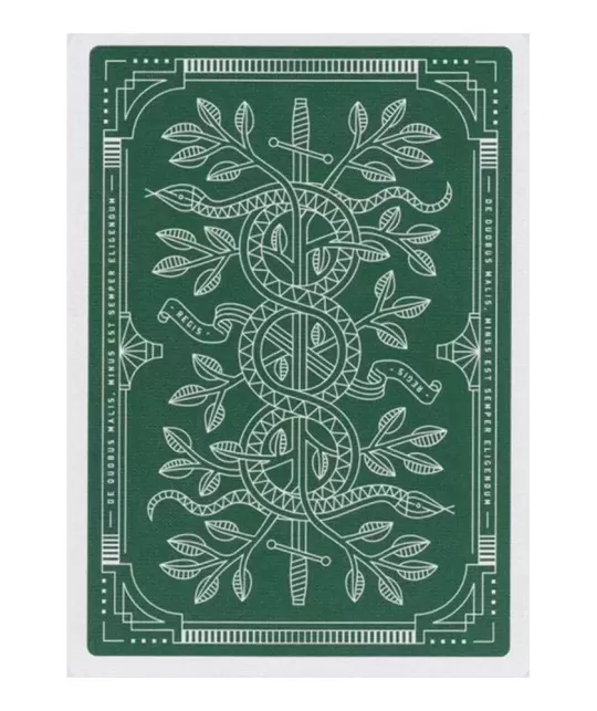 Monarch Verde by Theory – Cărți de joc premium | Emagie.ro