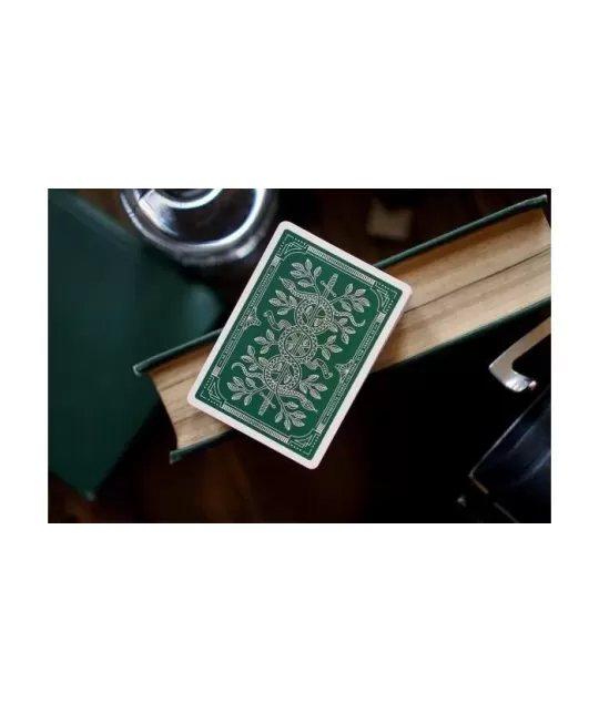 Monarch Verde by Theory – Cărți de joc premium | Emagie.ro