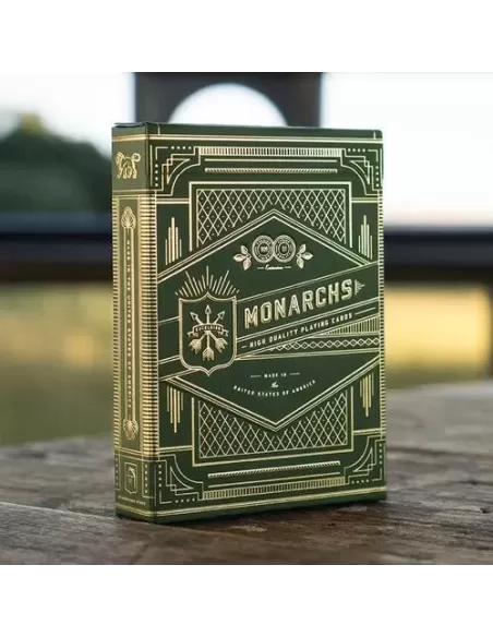 Monarch Verde by Theory – Cărți de joc premium | Emagie.ro