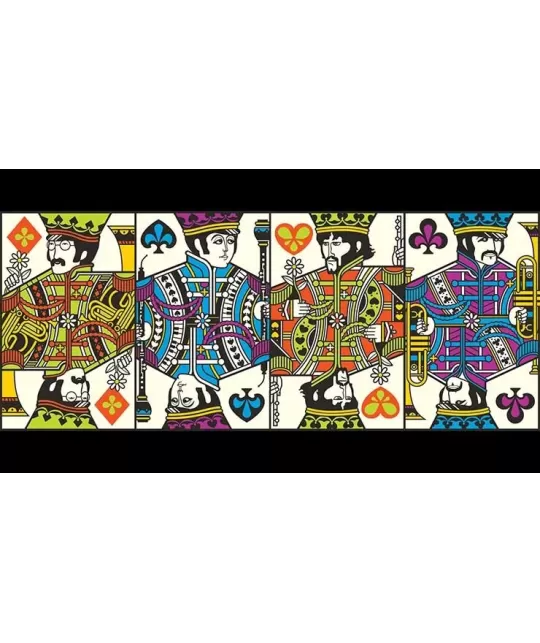 Beatles Green by theory11 – Cărți de joc premium | Emagie.ro