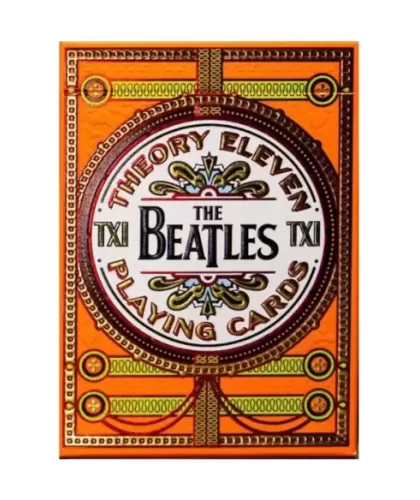 Beatles Orange by theory11 – Cărți de joc premium | Emagie.ro