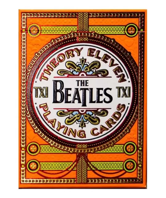 Beatles Orange by theory11 – Cărți de joc premium | Emagie.ro