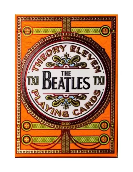 Beatles Orange by theory11 – Cărți de joc premium | Emagie.ro