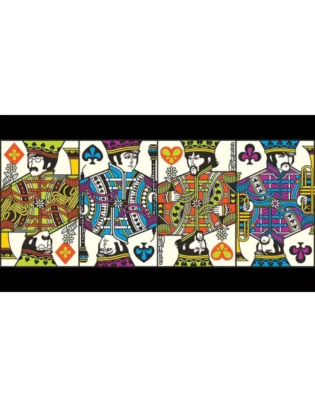 Beatles Orange by theory11 – Cărți de joc premium | Emagie.ro