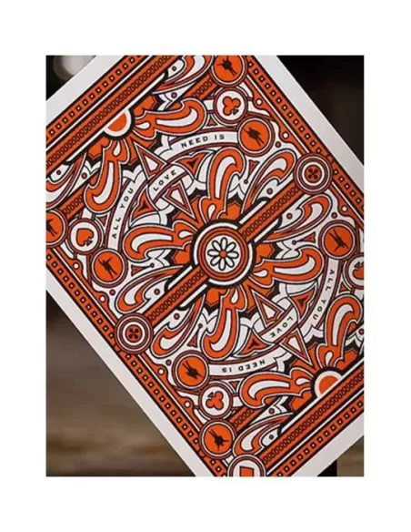 Beatles Orange by theory11 – Cărți de joc premium | Emagie.ro