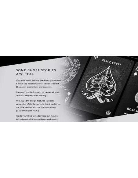 Bicycle Black Ghost Legacy Ed – Cărți de joc premium | Emagie.ro