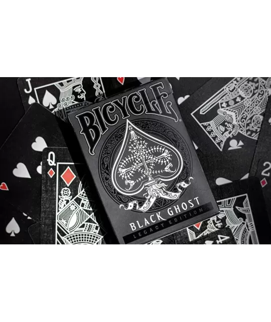 Bicycle Black Ghost Legacy Ed – Cărți de joc premium | Emagie.ro