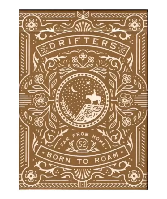 Drifters Brown by Dan and Dave – Cărți de joc premium | Emagie.ro