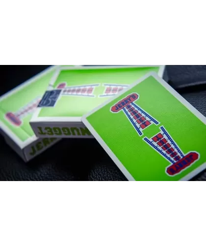 Modern Feel Jerrys Nuggets Green – Cărți de joc premium | Emagie.ro