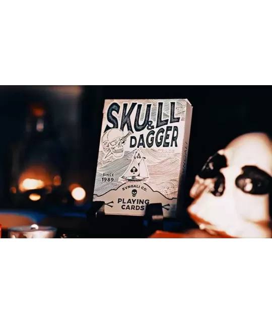 SVNGALI 06 Skull and Dagger – Cărți de joc premium | Emagie.ro
