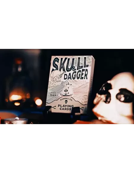 SVNGALI 06 Skull and Dagger – Cărți de joc premium | Emagie.ro