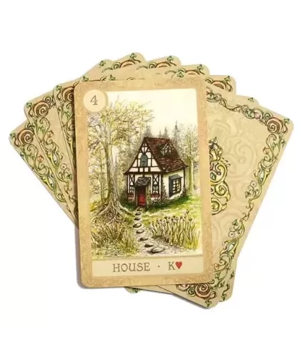 Fairy Tale Lenormand In A Tin – Set tarot poetic | Emagie.ro 2