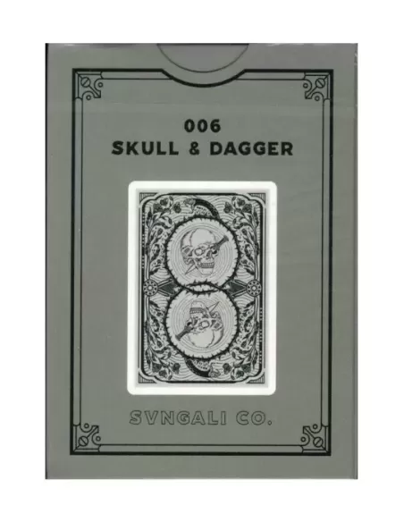 SVNGALI 06 Skull and Dagger – Cărți de joc premium | Emagie.ro