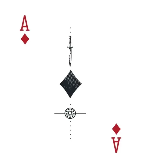 SVNGALI 06 Skull and Dagger – Cărți de joc premium | Emagie.ro