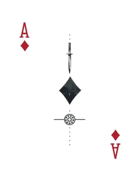 SVNGALI 06 Skull and Dagger – Cărți de joc premium | Emagie.ro