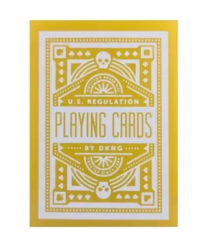 DKNG Yellow Wheels – Cărți de joc premium | Emagie.ro