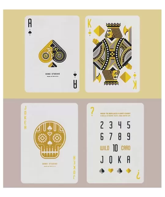 DKNG Yellow Wheels – Cărți de joc premium | Emagie.ro