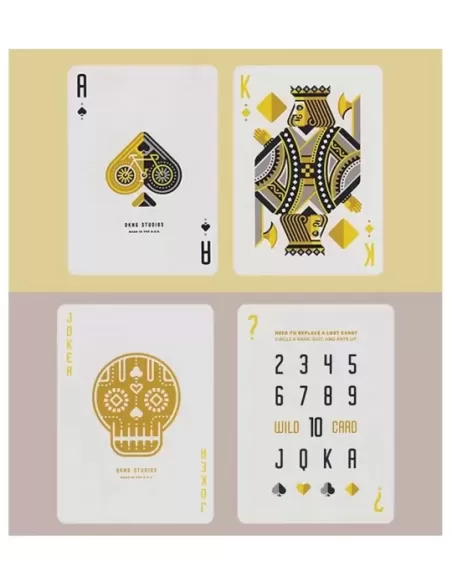 DKNG Yellow Wheels – Cărți de joc premium | Emagie.ro