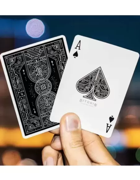 Bitcoin Black by Patrick Kun – Cărți de joc premium | Emagie.ro