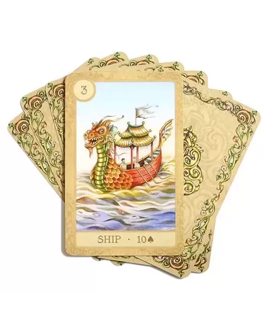 Fairy Tale Lenormand In A Tin – Set tarot poetic | Emagie.ro