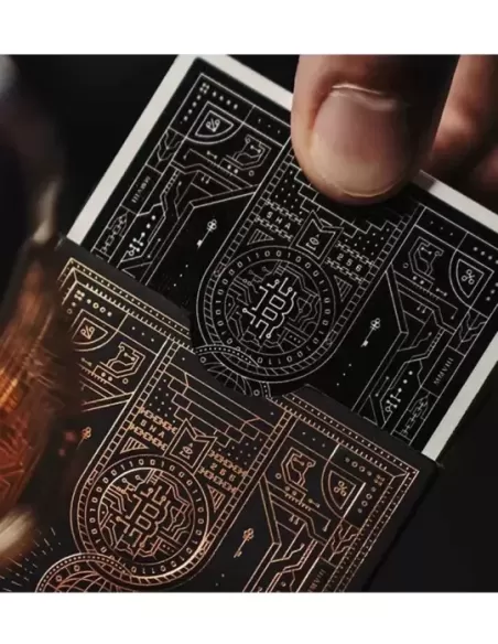 Bitcoin Black by Patrick Kun – Cărți de joc premium | Emagie.ro