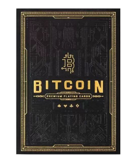 Bitcoin Black by Patrick Kun – Cărți de joc premium | Emagie.ro