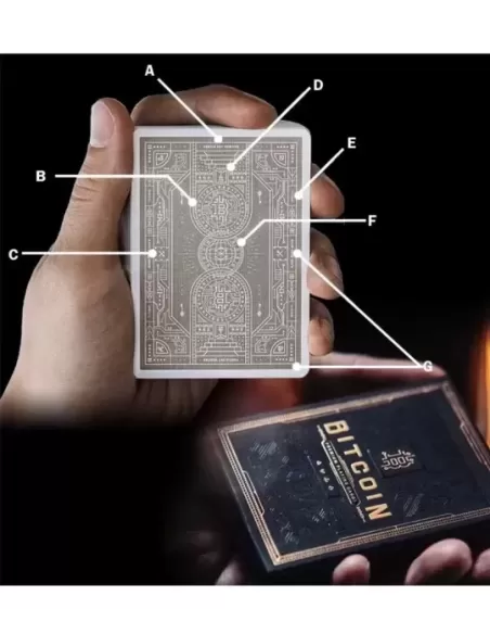 Bitcoin Black by Patrick Kun – Cărți de joc premium | Emagie.ro